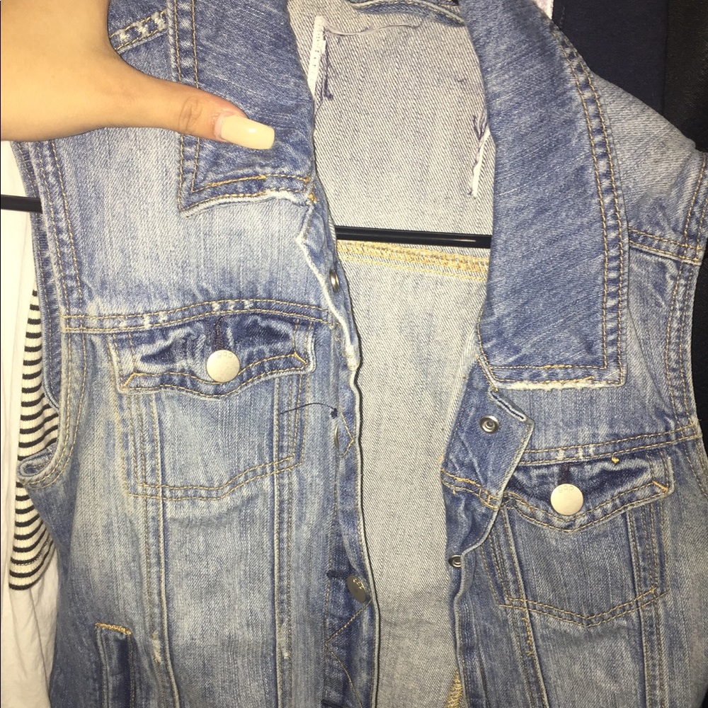 Jean vest